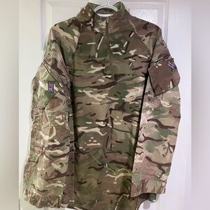 Combat Shirt British Army Multi Terrain Pattern Large New Never Worn